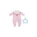 ZAPF Creation Baby Annabell® Strampler rosa Blumen 43cm, Puppenzubehör