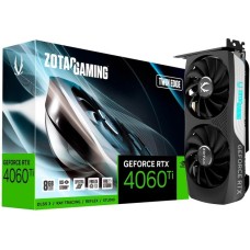 ZOTAC GeForce RTX 4060 Ti 8GB Twin Edge OC, Grafikkarte(DLSS 3, 3x DisplayPort, 1x HDMI 2.1)