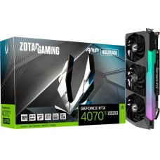 ZOTAC GeForce RTX 4070 Ti SUPER AMP HOLO, Grafikkarte(schwarz, DLSS 3, 3x DisplayPort, 1x HDMI 2.1a)