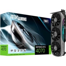 ZOTAC GeForce RTX 4070 Trinity, Grafikkarte(DLSS 3, 3x DisplayPort, 1x HDMI 2.1)