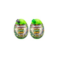 ZURU Smashers - Jurassic Light Up Dino Ei Serie 1, Spielfigur(sortierter Artikel)