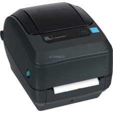 Zebra GX430t, Beschriftungsgerät(anthrazit/schwarz, USB/LAN)