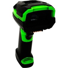 Zebra LI3678-ER, Barcode-Scanner(anthrazit/grün, Kit mit USB-Kabel, Netzteil und Ladestation, ohne Netzkabel)