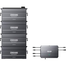 Zendure SolarFlow Set 3,84kWh, Smart PV Hub inkl. 4x Powerstation 960Wh, 0% MWST(1.200 Watt, 3.840 Wh)