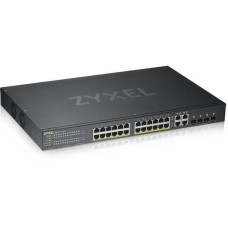 Zyxel GS1920-24HP V2, Switch(schwarz, 375W PoE+ Gesamtbudget)