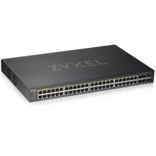 Zyxel GS1920-48HP V2, Switch(schwarz, 375W PoE+ Gesamtbudget)