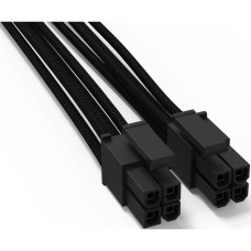 be quiet! CC-4420 1 x P4 + 4 450mm, Kabel(schwarz, 450 mm)