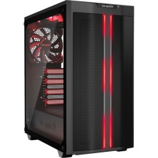be quiet! PURE BASE 500DX Window, Tower-Gehäuse(schwarz/rot, Window-Kit)