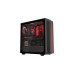 be quiet! PURE BASE 500DX Window, Tower-Gehäuse(schwarz/rot, Window-Kit)