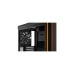 be quiet! PURE BASE 600 Window, Tower-Gehäuse(schwarz/orange, Window-Kit)