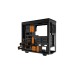 be quiet! PURE BASE 600 Window, Tower-Gehäuse(schwarz/orange, Window-Kit)