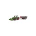 bruder Fendt Vario 211 mit Frontlader und Bordwandanhänger, Modellfahrzeug