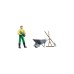 bruder Figurenset Landwirt mit Zubehör, Spielfigur