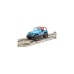 bruder Jeep Cross Country Racer mit Rennfahrer, Modellfahrzeug(blau)