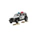 bruder Jeep Wrangler Unlimited Rubicon Polizeifahrzeug , Modellfahrzeug(mit Polizist )