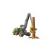 bruder John Deere 1270G Harvester, Modellfahrzeug(grün/schwarz, Inkl. Baumstamm)