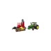 bruder John Deere 7R 350 m Rückeanhänger, Modellfahrzeug(grün/rot, Inkl. 4 Baumstämmen, Outlet)