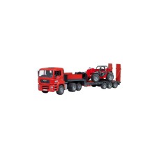 bruder MAN TGA Tieflader mit Manitou Teleskoplader MLT 633, Modellfahrzeug