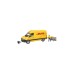 bruder MB Sprinter DHL mit Fahrer, Modellfahrzeug(gelb)