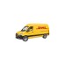 bruder MB Sprinter DHL mit Fahrer, Modellfahrzeug(gelb)