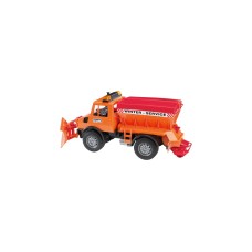 bruder MB-Unimog Winterdienst mit Räumschild, Modellfahrzeug