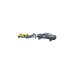 bruder RAM 2500 Power Wagon und Roadster Bruder Racing Team, Modellfahrzeug