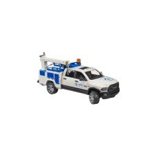bruder RAM 2500 Service Truck mit Kran und Rundumleuchte, Modellfahrzeug