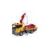 bruder Scania Super 560R Abschlepp-LKW mit Light & Sound Modul und Roadster, Modellfahrzeug