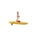 bruder bworld Life Guard mit Stand Up Paddle, Spielfigur