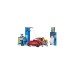 bruder bworld Tankstelle mit Waschplatz, Spielfigur