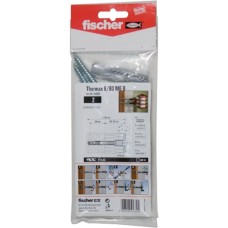 fischer Abstandsmontagesystem THERMAX 8/180 M6 B, Dübel(schwarz/grau, 2 Stück)