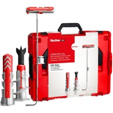 fischer Aktion L-BOXX 102 DuoLine, Dübel(hellgrau/rot, 833-teilig)