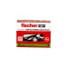 fischer EasyHook Round DuoPower 6x30, Dübel(weiß, 25 Stück, mit EasyHook Rundhaken)