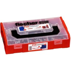 fischer FixTainer - DUOPOWER & DUOSEAL + Schrauben, Dübel(hellgrau/rot, 275-teilig)
