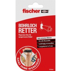 fischer GOW Bohrlochretter, 10 Stück, Mörtel(hellgrau)