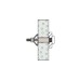 fischer Hohlraum-Metalldübel HM 4x32 S(silber, 50 Stück, mit metrischer Schraube)