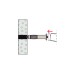 fischer Hohlraum-Metalldübel HM 6x65 S(silber, 50 Stück, mit metrischer Schraube)