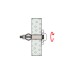 fischer Hohlraum-Metalldübel HM 6x65 S(silber, 50 Stück, mit metrischer Schraube)