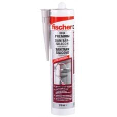 fischer Sanitärsilicon DSSA MA 310ml manhattan, Dichtmasse(grau)