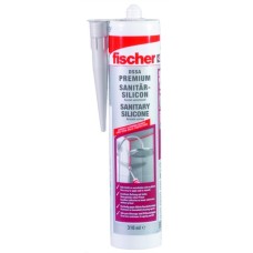 fischer Sanitärsilicon DSSA W 310ml, Dichtmasse(weiß)