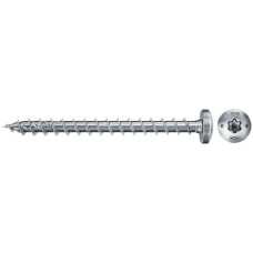 fischer Spanplattenschraube PowerFast II 4,0x15 Pan Head TX(200 Stück, Vollgewinde, verzinkt)