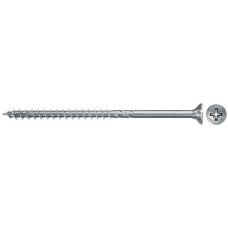 fischer Spanplattenschraube PowerFast II 5,0x80 Senkkopf PZ(200 Stück, Teilgewinde, verzinkt)