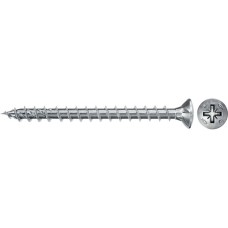 fischer Spanplattenschraube Power-Fast II 5,0x35 Senkkopf(50 Stück, Vollgewinde, verzinkt)