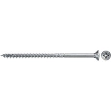 fischer Spanplattenschraube Power-Fast II 5,0x50 Senkkopf(50 Stück, Teilgewinde, verzinkt)