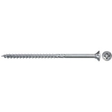 fischer Spanplattenschraube Power-Fast II 6,0x120 Senkkopf(25 Stück, Teilgewinde, verzinkt)