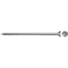 fischer Spanplattenschraube Power-Fast II 6,0x140 Senkkopf(25 Stück, Teilgewinde, verzinkt)