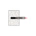 fischer Universaldübel UX 8x50 WH(hellgrau, 25 Stück, mit Winkelhaken)