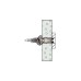 fischer Universaldübel UX 8x50 WH(hellgrau, 25 Stück, mit Winkelhaken)