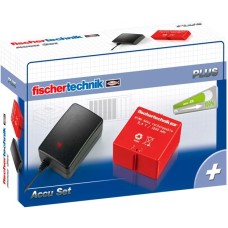 fischertechnik Akku-Set 34969, mit Ladegerät(rot, für Technikbaukästen)