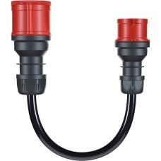 CEE rot 16A(schwarz, 30cm)
